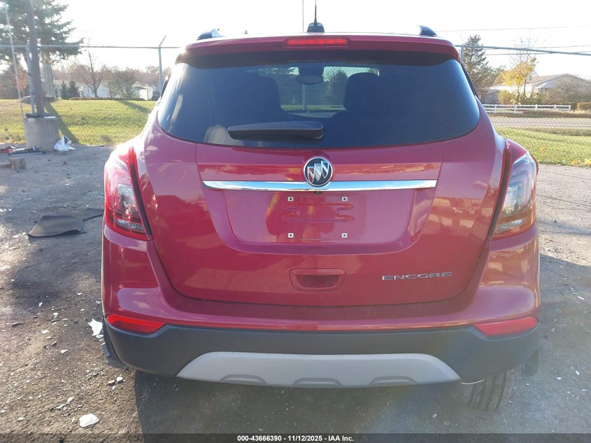 2020 Buick Encore Fwd Preferred VIN: KL4CJASB1LB020680 Lot: 43666390
