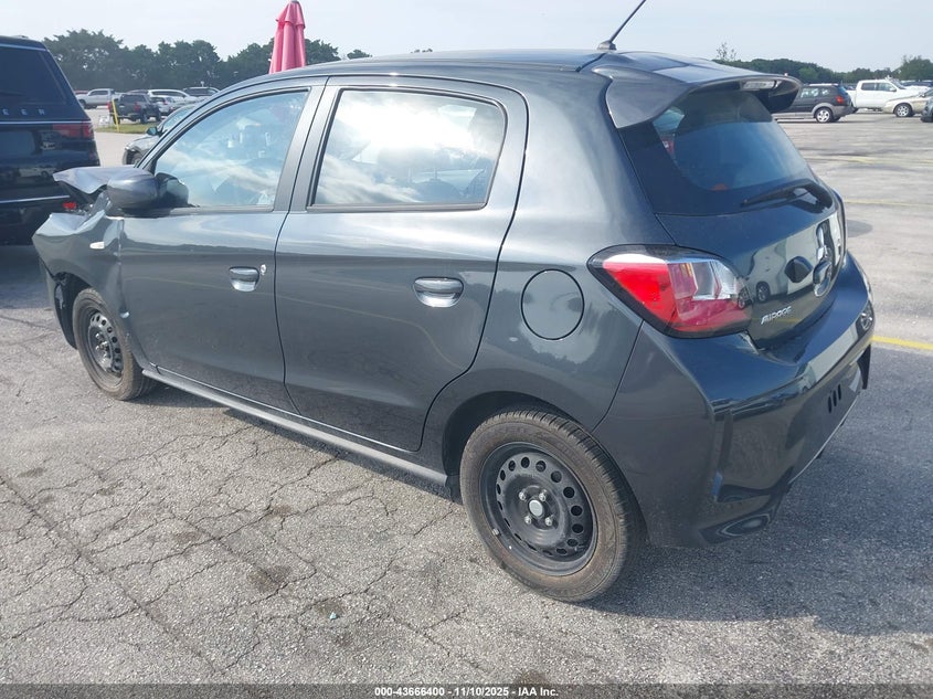 Vin: ml32auhj9rh033025, lot: 44161625, mitsubishi mirage es/le 20243
