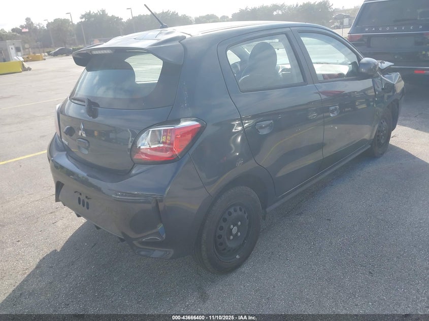 Vin: ml32auhj9rh033025, lot: 44161625, mitsubishi mirage es/le 20244