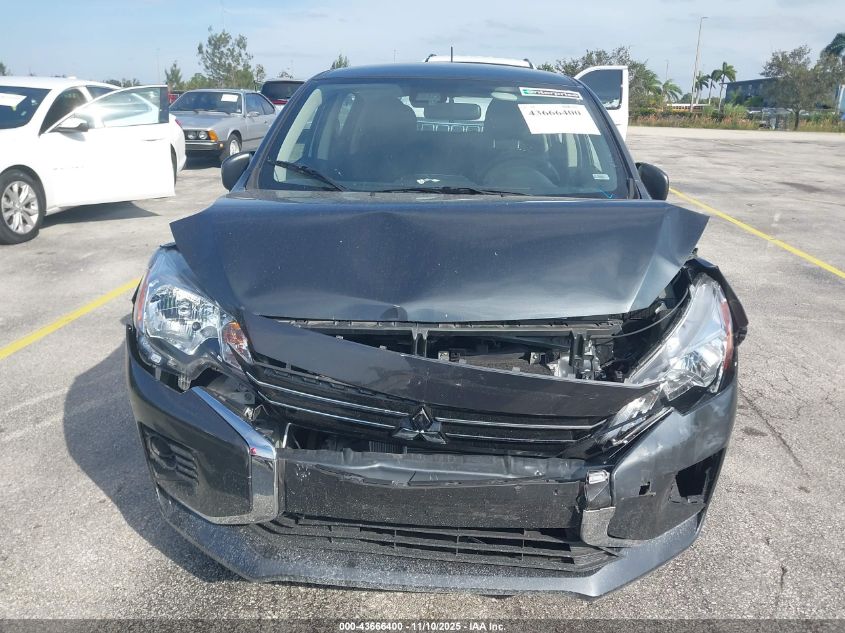 2024 Mitsubishi Mirage Es/Le VIN: ML32AUHJ9RH033025 Lot: 43666400