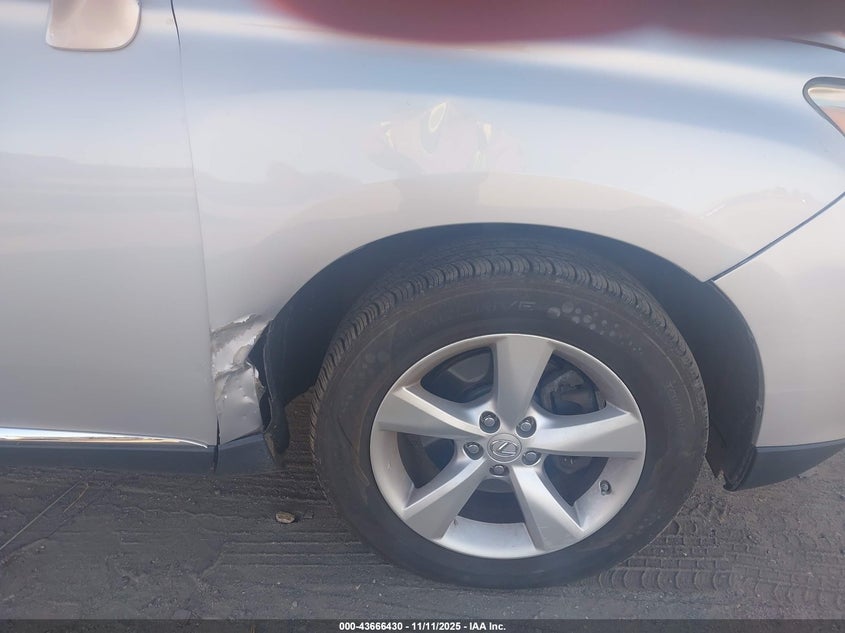 2010 Lexus Rx 350 VIN: 2T2BK1BAXAC031032 Lot: 43666430