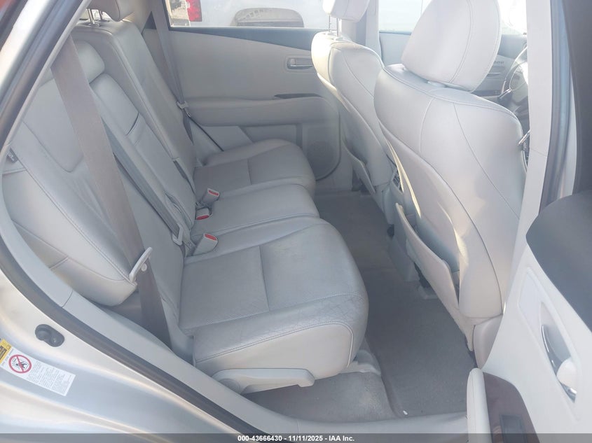 2010 Lexus Rx 350 VIN: 2T2BK1BAXAC031032 Lot: 43666430