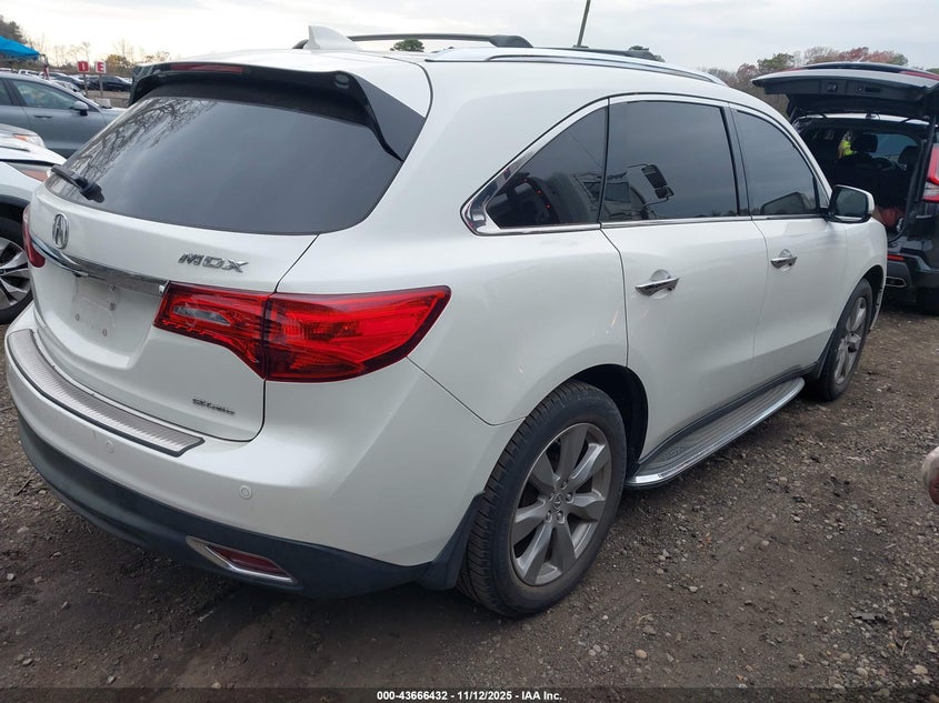 5FRYD4H95GB029781 2016 ACURA MDX photo no. 4