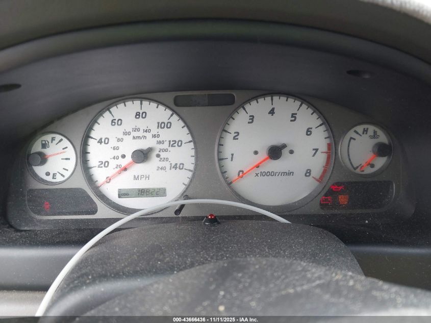 2000 Nissan Sentra Se VIN: 3N1BB51D4YL102484 Lot: 43666436