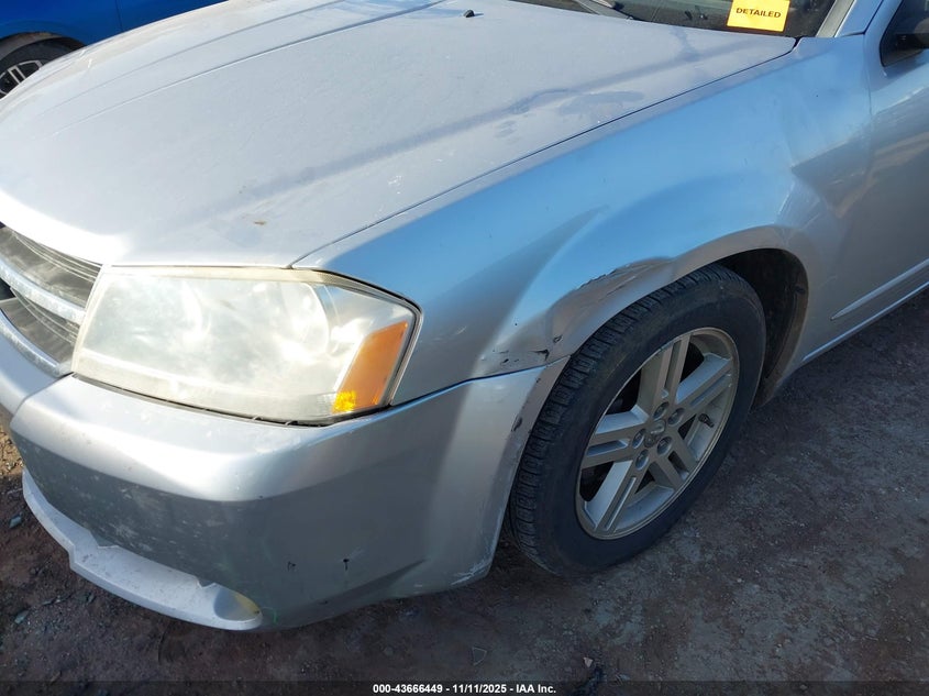 1B3LC56K68N602993 2008 DODGE AVENGER photo no. 6