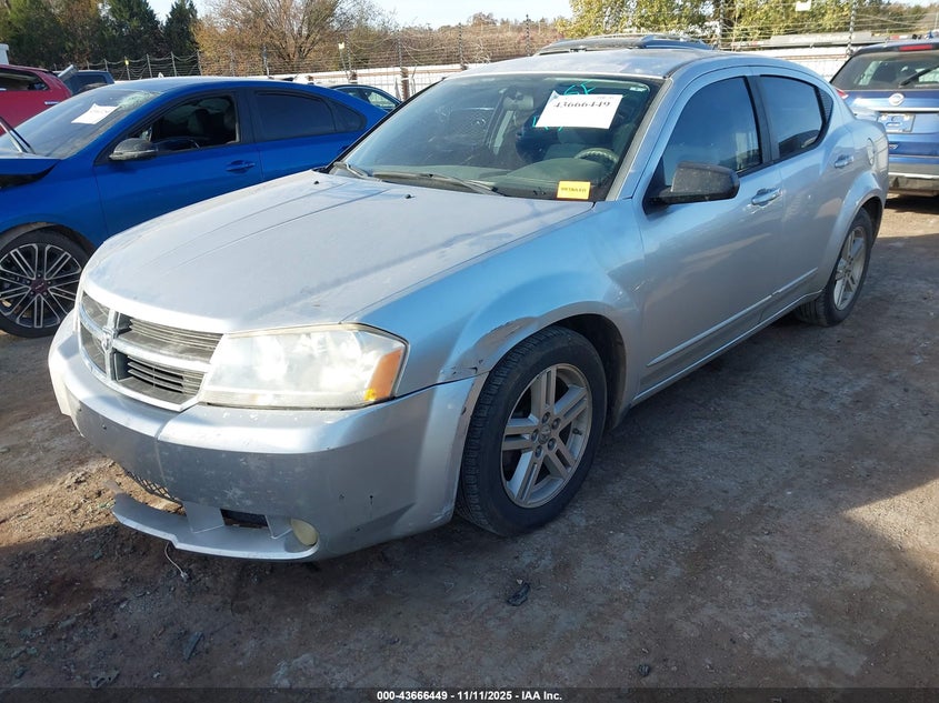 1B3LC56K68N602993 2008 DODGE AVENGER photo no. 2