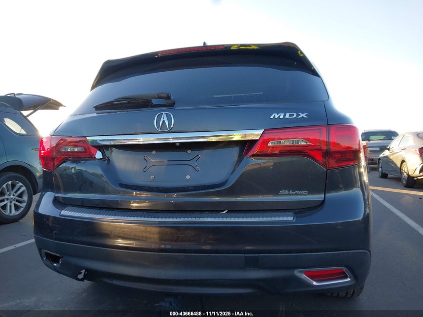 2016 Acura Mdx Technology Acurawatch Plus Packages/Technology Package VIN: 5FRYD4H41GB018328 Lot: 43666488