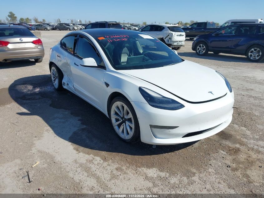 TESLA MODEL 3 LONG RANGE DUAL MOTOR ALL-WHEEL DRIVE