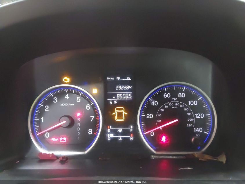 2007 Honda Cr-V Ex-L VIN: JHLRE48777C062721 Lot: 43666509