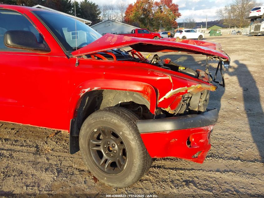 2004 Dodge Dakota Sport/Sxt VIN: 1D7HG38N64S594190 Lot: 43666523