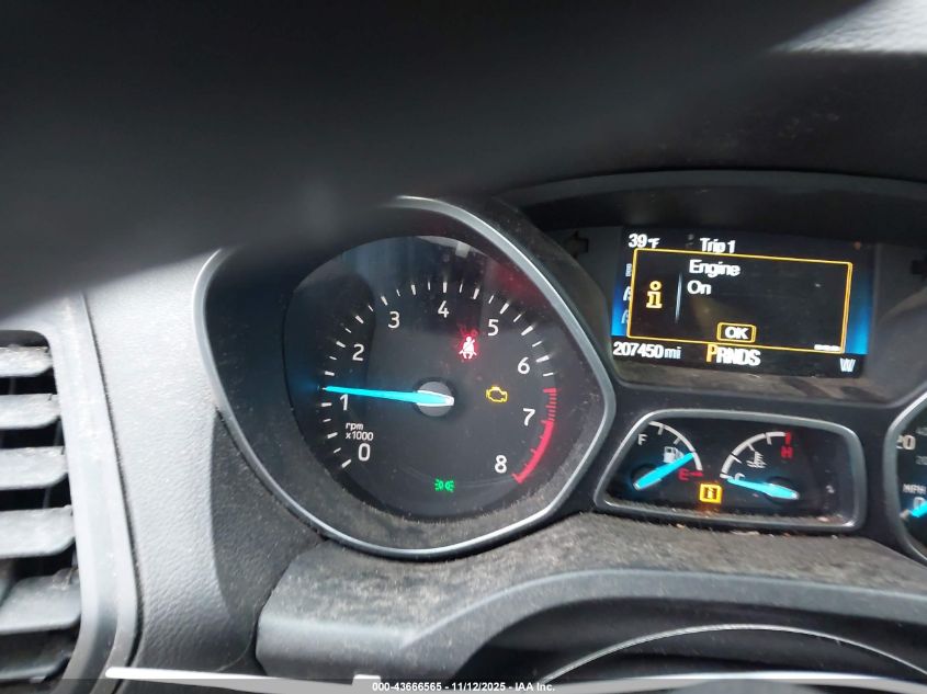 2017 Ford Escape S VIN: 1FMCU0F79HUA08166 Lot: 43666565