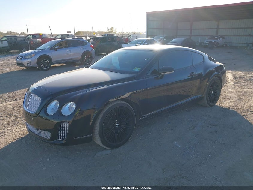 SCBCP73W19C059638 2009 BENTLEY CONTINENTAL GT photo no. 2