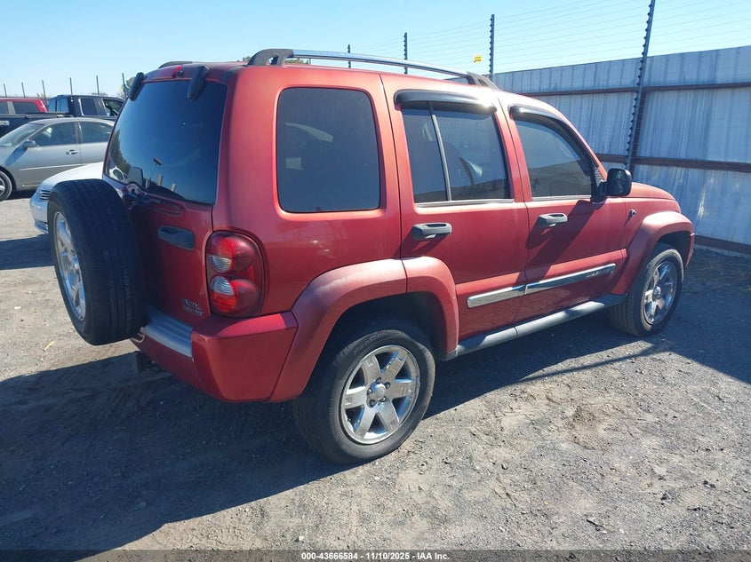 1J4GL58K56W117548 2006 JEEP LIBERTY (NORTH AMERICA) photo no. 4