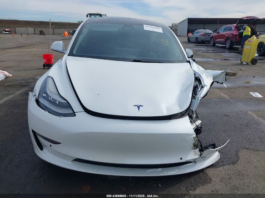 2020 Tesla Model 3 Long Range Dual Motor All-Wheel Drive VIN: 5YJ3E1EB9LF621712 Lot: 43666600