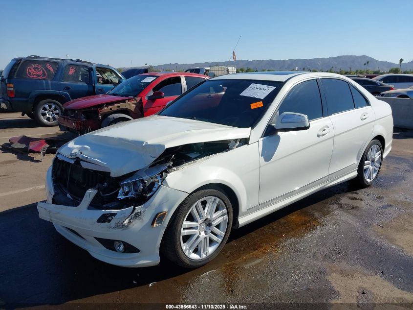 2009 Mercedes-Benz C 300 Luxury 4Matic/Sport 4Matic VIN: WDDGF81X59R079011 Lot: 43666643