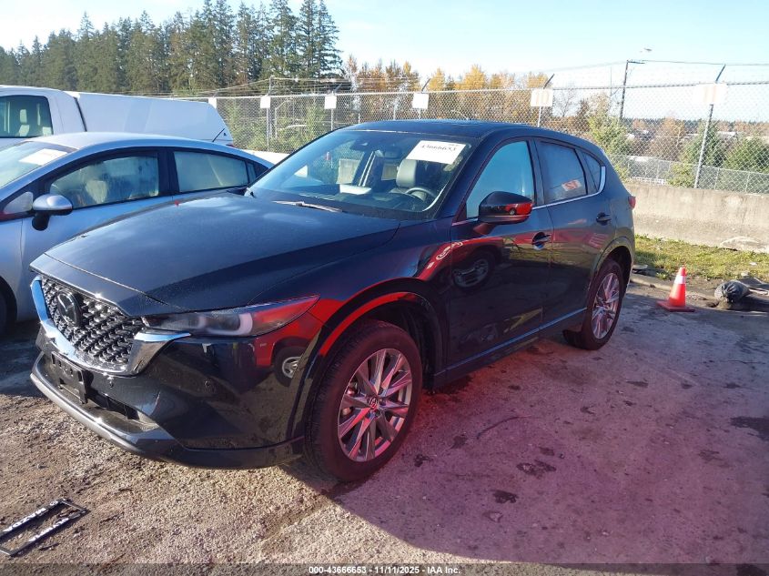2025 Mazda Cx-5 2.5 S Premium Plus VIN: JM3KFBEM0S0669295 Lot: 43666653