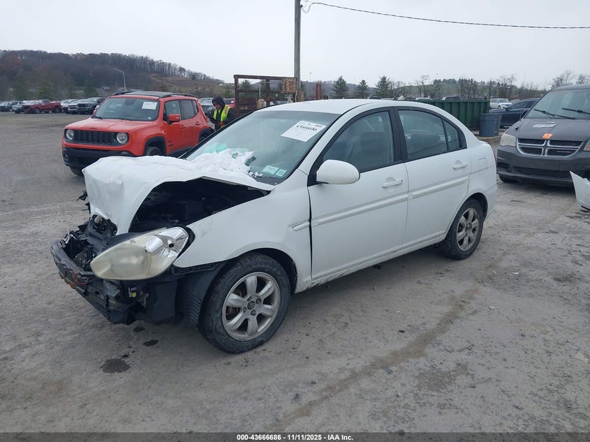 KMHCN46C86U016287 2006 HYUNDAI ACCENT photo no. 2