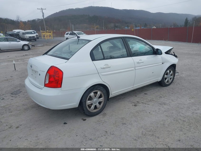 KMHCN46C86U016287 2006 HYUNDAI ACCENT photo no. 4