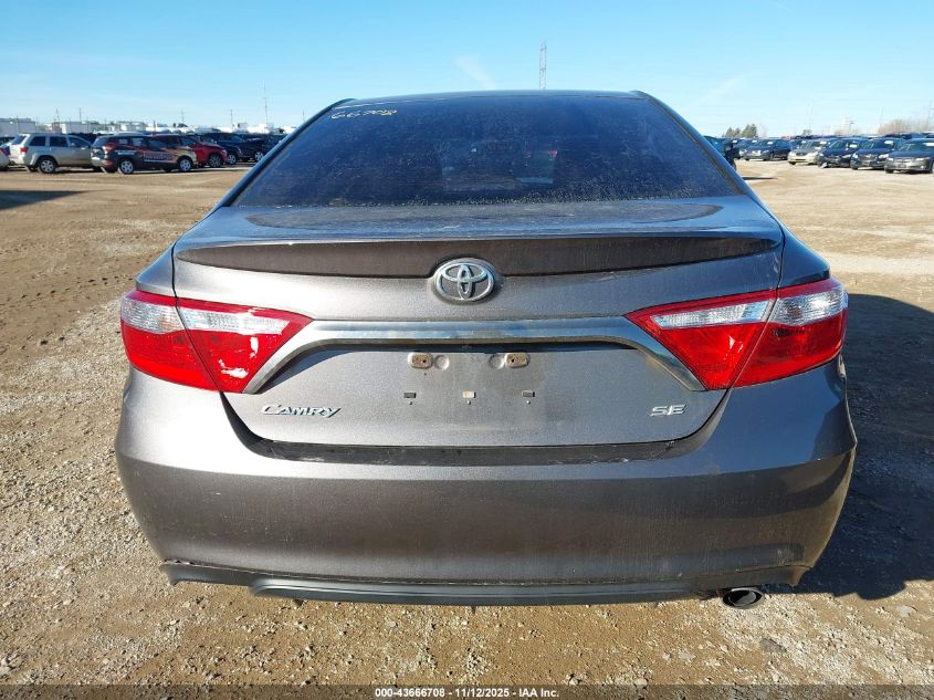 2016 Toyota Camry Se VIN: 4T1BF1FK5GU248300 Lot: 43666708