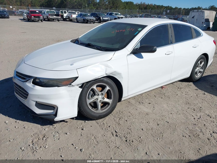 2016 CHEVROLET MALIBU LS - 1G1ZB5ST1GF305660
