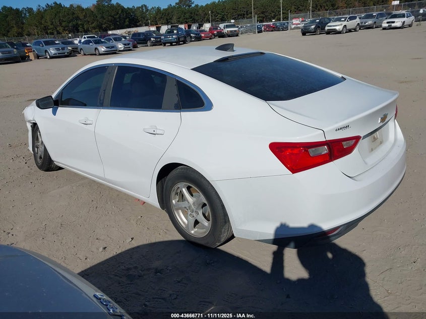 2016 CHEVROLET MALIBU LS - 1G1ZB5ST1GF305660