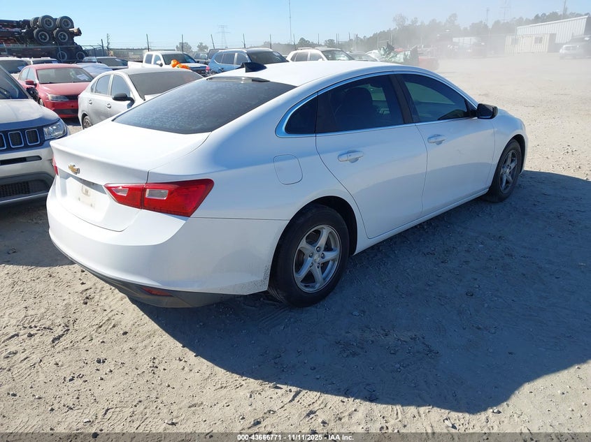 2016 CHEVROLET MALIBU LS - 1G1ZB5ST1GF305660