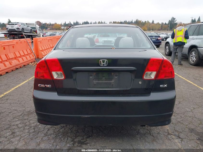 2004 Honda Civic Ex VIN: 2HGES26714H527547 Lot: 43666809