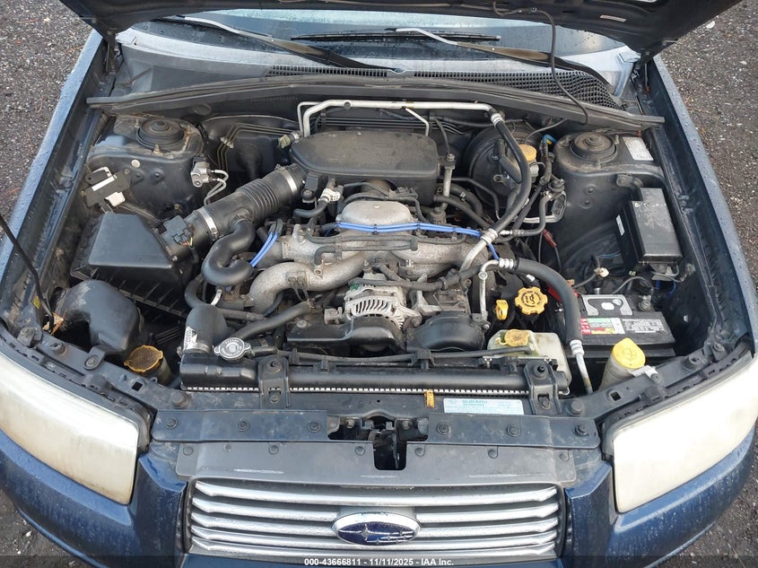 2006 Subaru Forester 2.5X VIN: JF1SG636X6H708327 Lot: 43666811