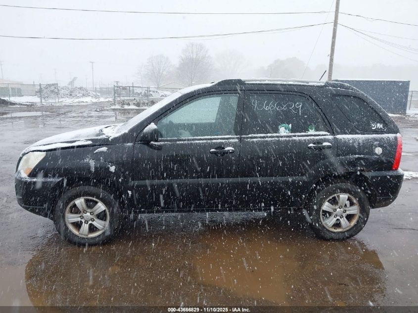 2009 Kia Sportage Lx VIN: KNDJF724897624497 Lot: 43666829