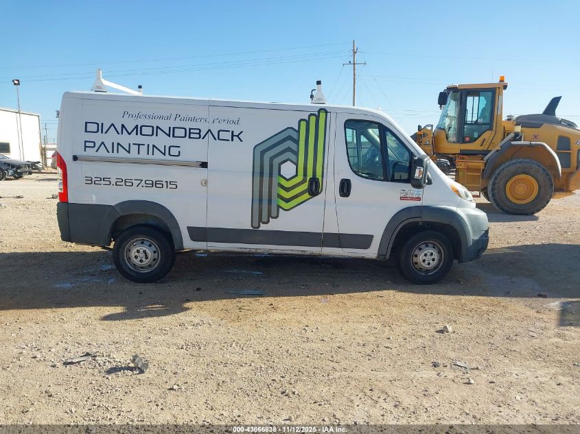 2015 Ram Promaster 1500 Low Roof VIN: 3C6TRVAG7FE516262 Lot: 43666838