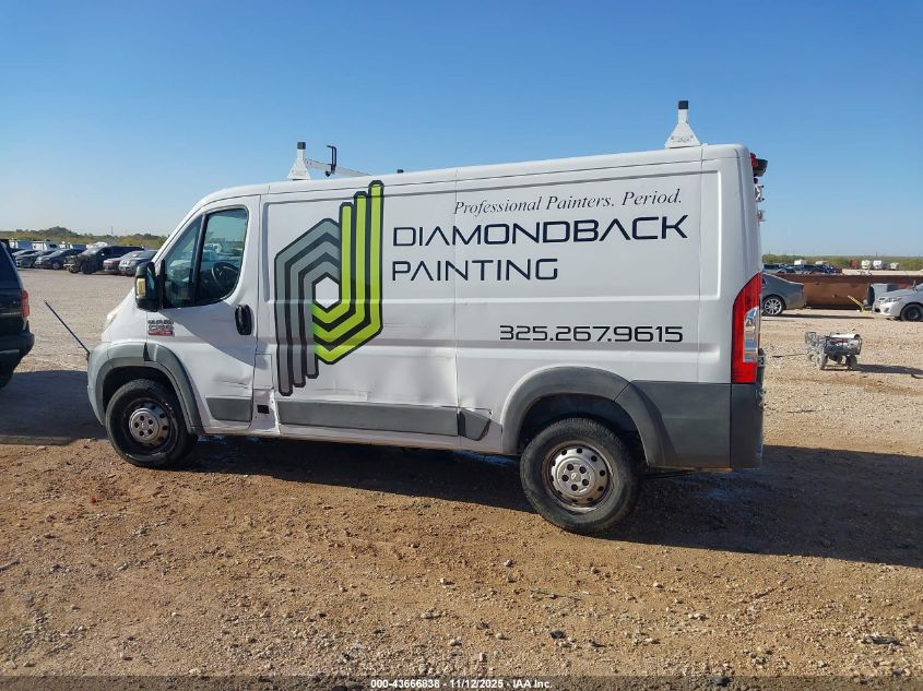 2015 Ram Promaster 1500 Low Roof VIN: 3C6TRVAG7FE516262 Lot: 43666838