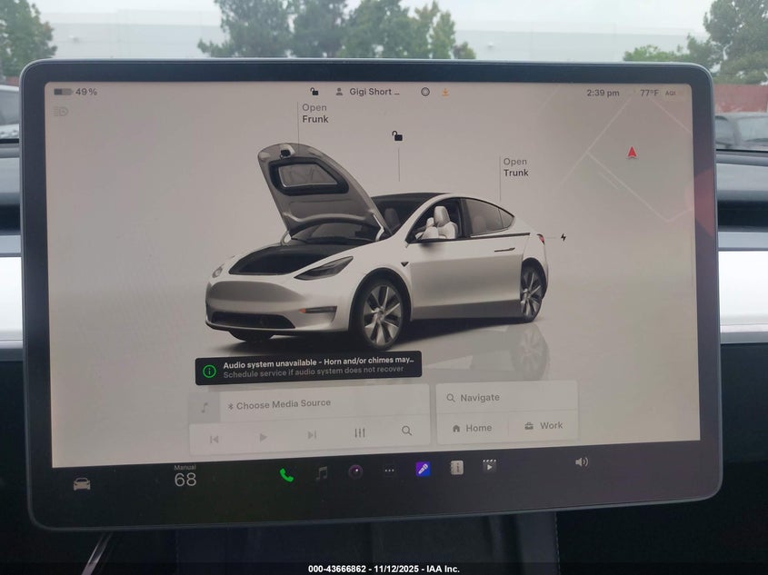 7SAYGAEE7NF486066 2022 TESLA MODEL Y photo no. 7