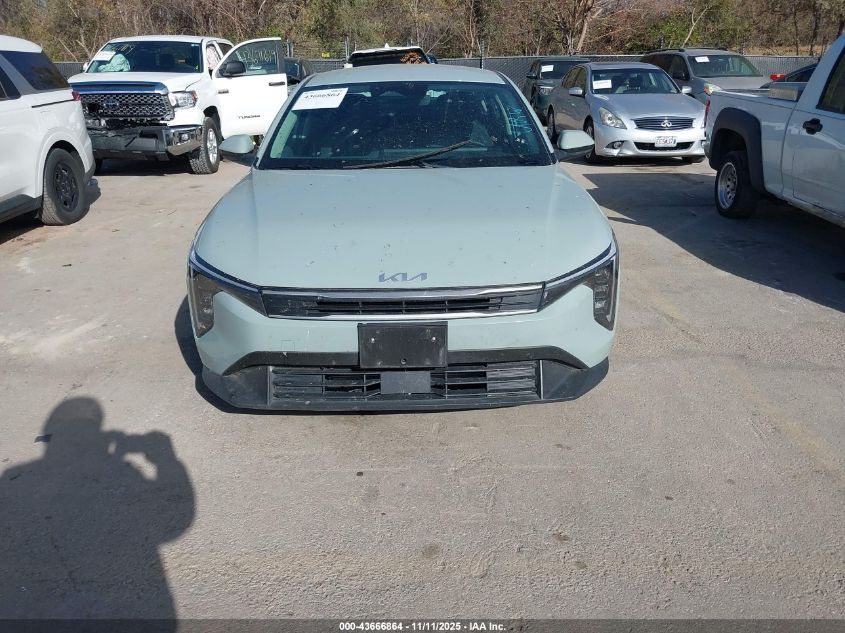 2025 Kia K4 Lxs VIN: 3KPFT4DE9SE041512 Lot: 43666864