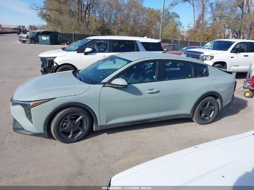 2025 Kia K4 Lxs VIN: 3KPFT4DE9SE041512 Lot: 43666864