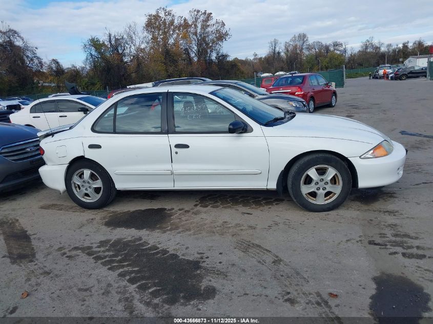2002 Chevrolet Cavalier Ls VIN: 1G1JF524927440673 Lot: 43666873