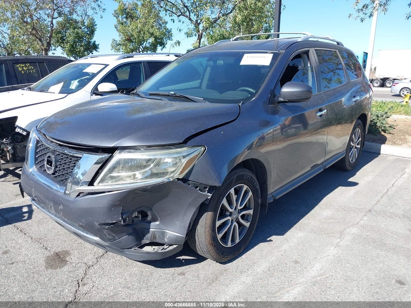 5N1AR2MN1EC638612 2014 NISSAN PATHFINDER photo no. 2