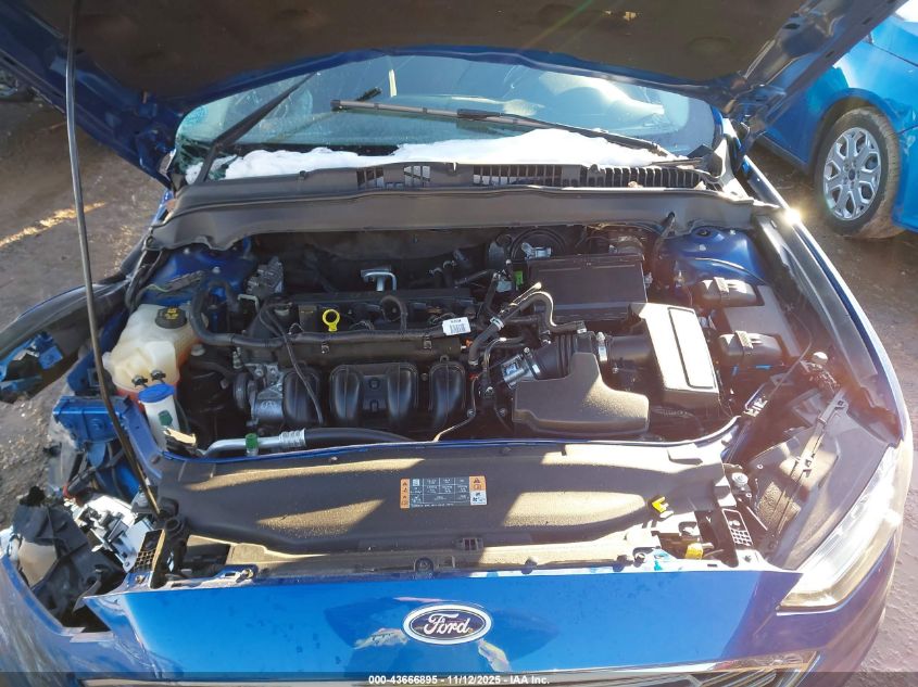 2017 Ford Fusion S VIN: 3FA6P0G7XHR341089 Lot: 43666895