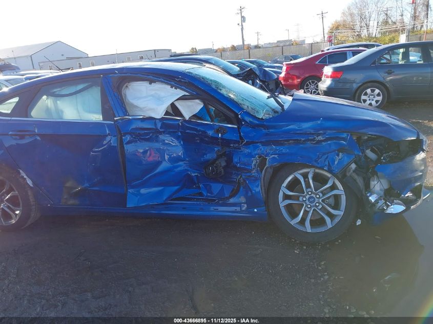 2017 Ford Fusion S VIN: 3FA6P0G7XHR341089 Lot: 43666895