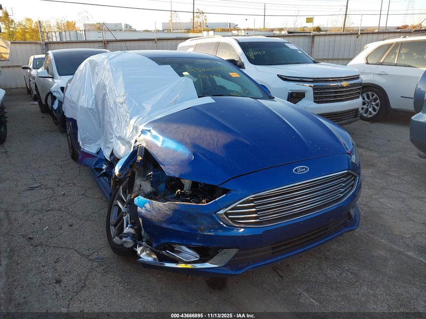 2017 Ford Fusion S VIN: 3FA6P0G7XHR341089 Lot: 43666895