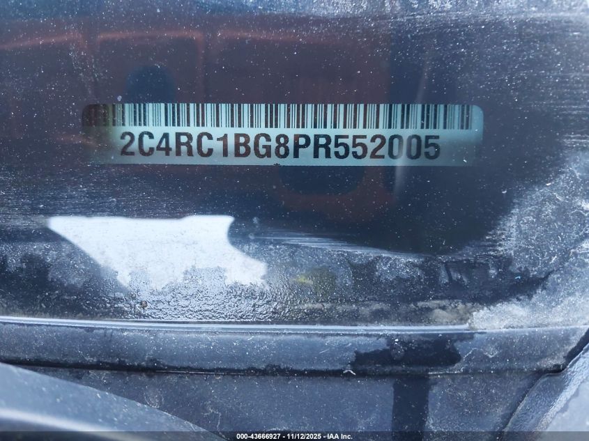 2023 Chrysler Pacifica Touring L VIN: 2C4RC1BG8PR552005 Lot: 43666927