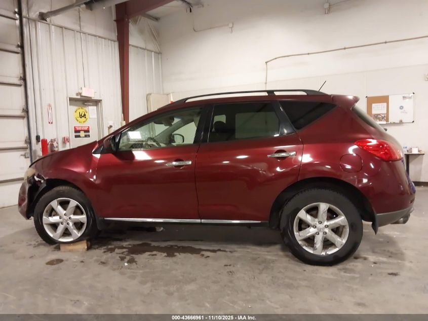 2009 Nissan Murano Sl VIN: JN8AZ18W69W123373 Lot: 43666961