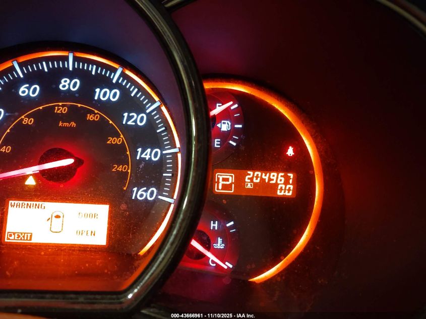 2009 Nissan Murano Sl VIN: JN8AZ18W69W123373 Lot: 43666961