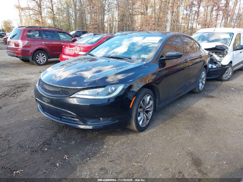 2015 CHRYSLER 200 S - 1C3CCCBB0FN705238
