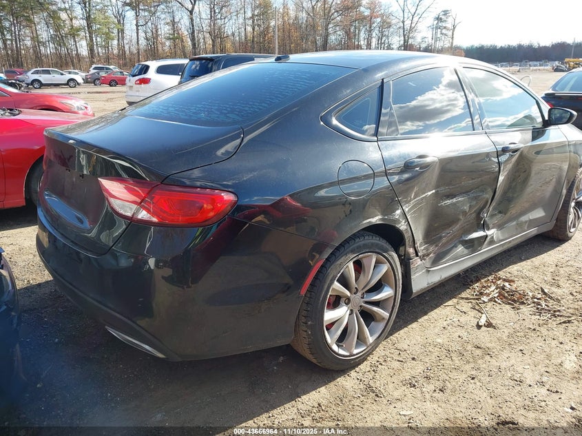 2015 CHRYSLER 200 S - 1C3CCCBB0FN705238