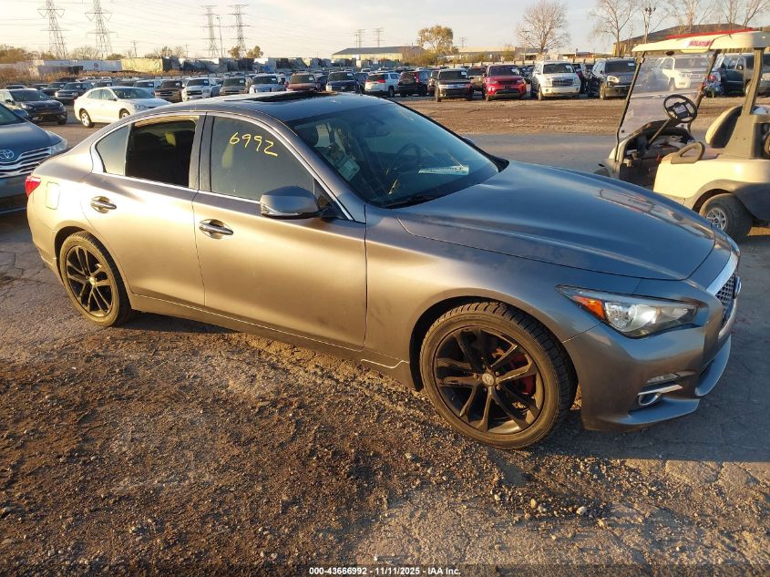 2016 INFINITI Q50 2.0T PREMIUM - JN1CV7AR8GM253223