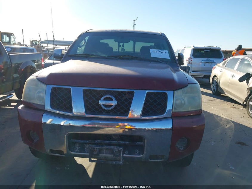 2004 Nissan Titan Se VIN: 1N6AA06A44N544167 Lot: 43667008