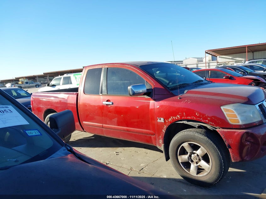 2004 Nissan Titan Se VIN: 1N6AA06A44N544167 Lot: 43667008
