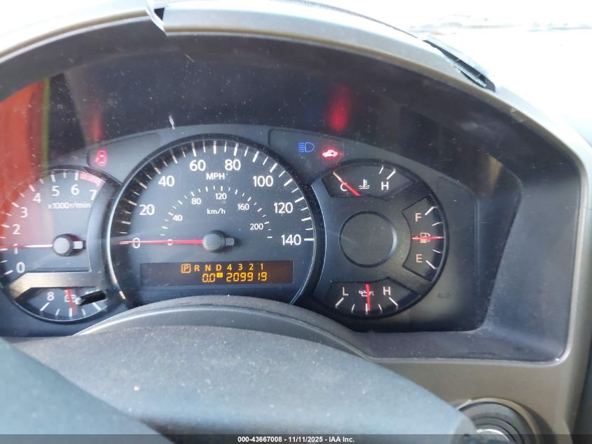 2004 Nissan Titan Se VIN: 1N6AA06A44N544167 Lot: 43667008