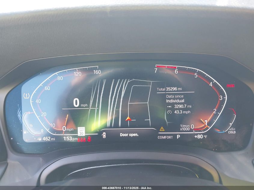 2022 BMW 330I xDrive VIN: 3MW5R7J07N8C60294 Lot: 43667010