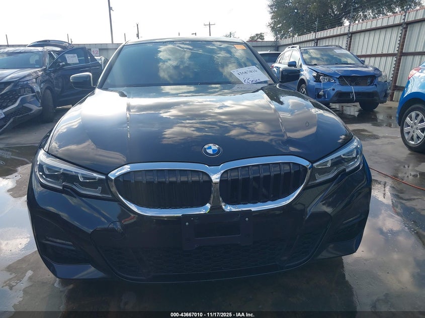 2022 BMW 330I xDrive VIN: 3MW5R7J07N8C60294 Lot: 43667010